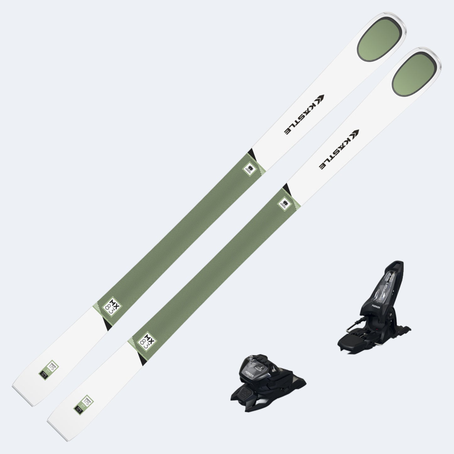 2024 Kastle MX 83 Skis w/ Marker Griffon 13 ID Bindings