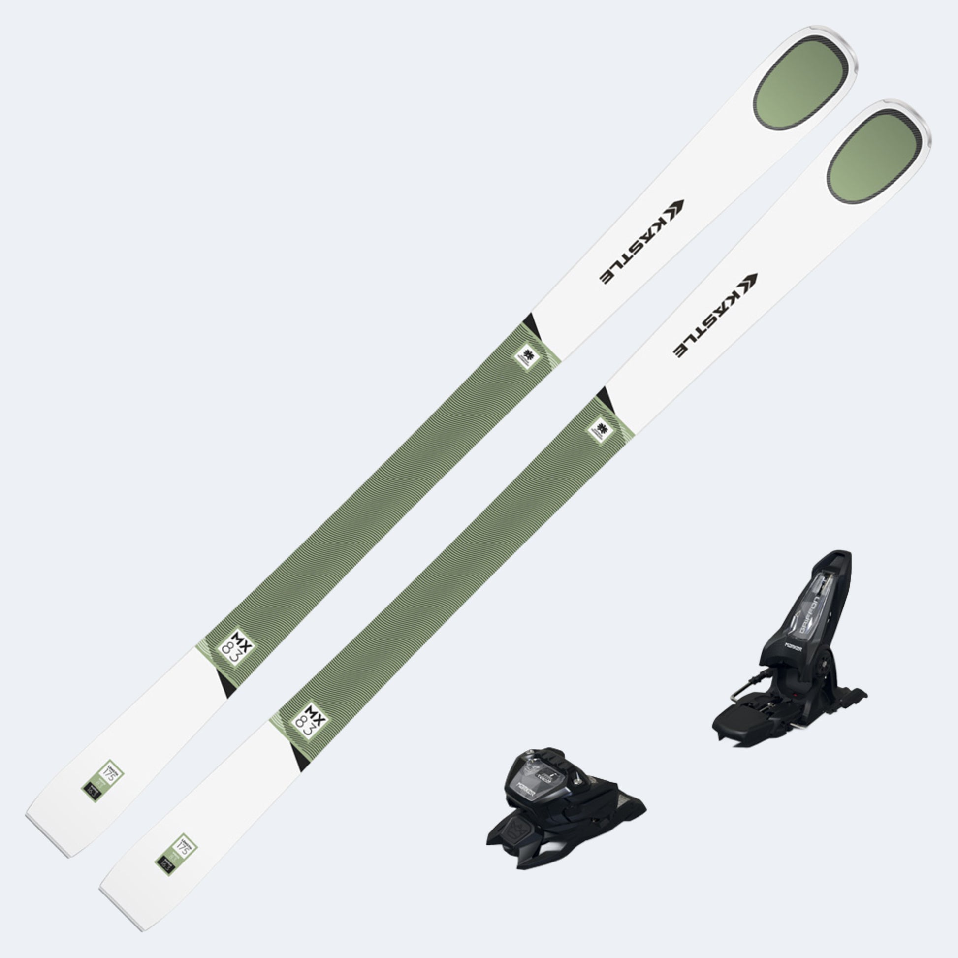 2024 Kastle MX 83 Skis w/ Marker Griffon 13 ID Bindings
