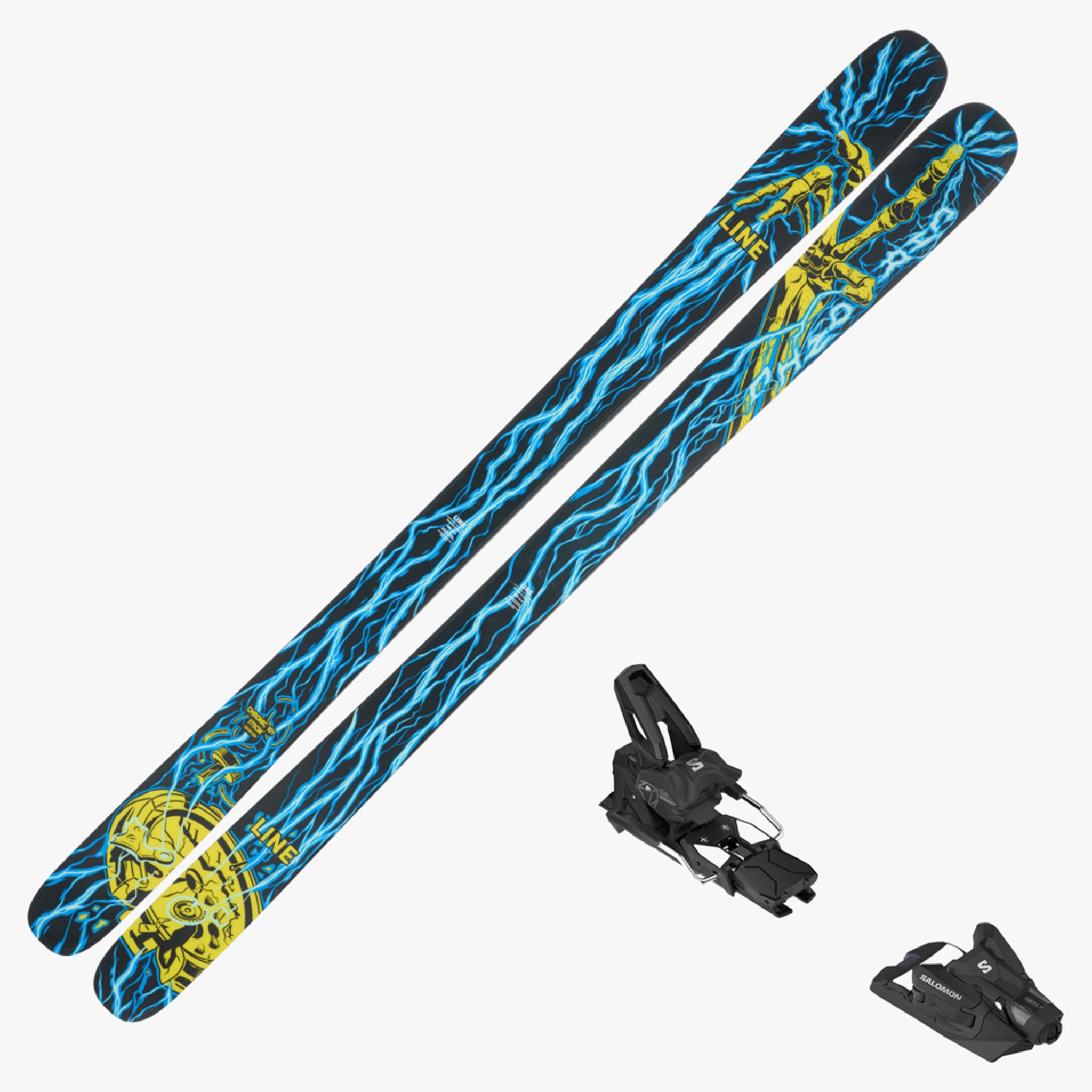 2024 Line Chronic 101 Ski W Salomon Strive 14 Binding – Ski Essentials