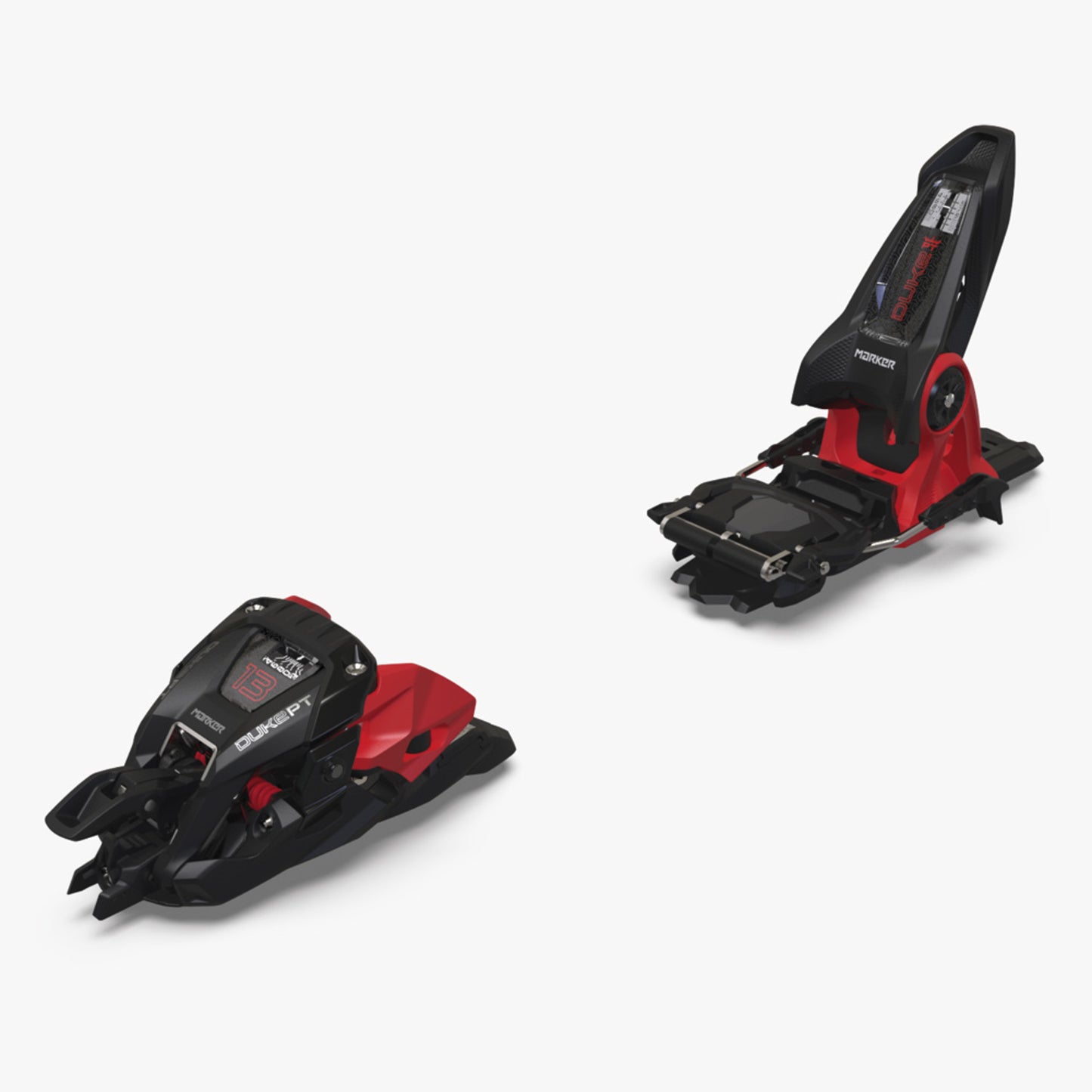 2024 Marker Duke PT 13 Alpine Touring Binding - BLACK_RED - 100