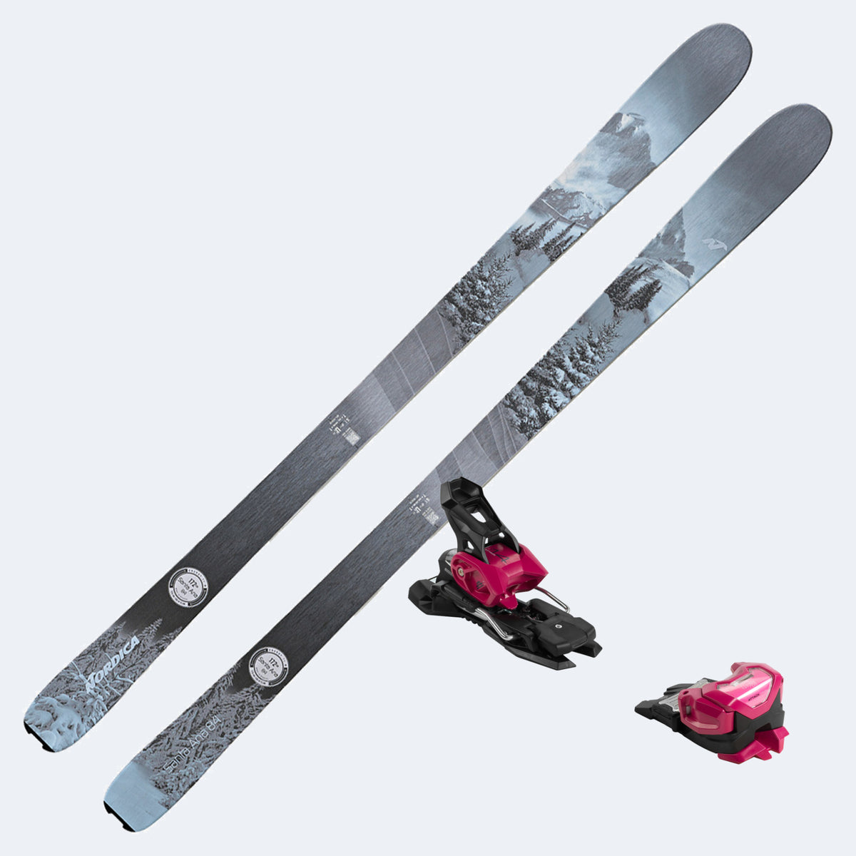 2024 Nordica Santa Ana 84 Ski with Tyrolia Attack 14 MN Bindings