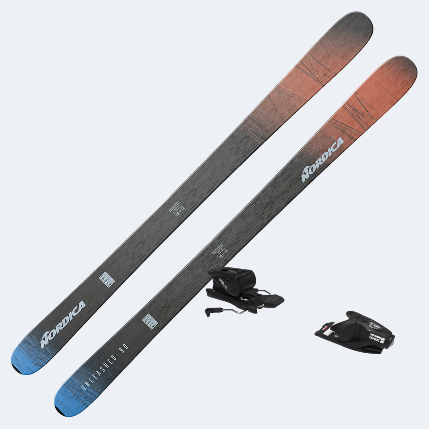 2024 Nordica Unleashed 90 Ice Ski with Look NX 10 GW Bindings