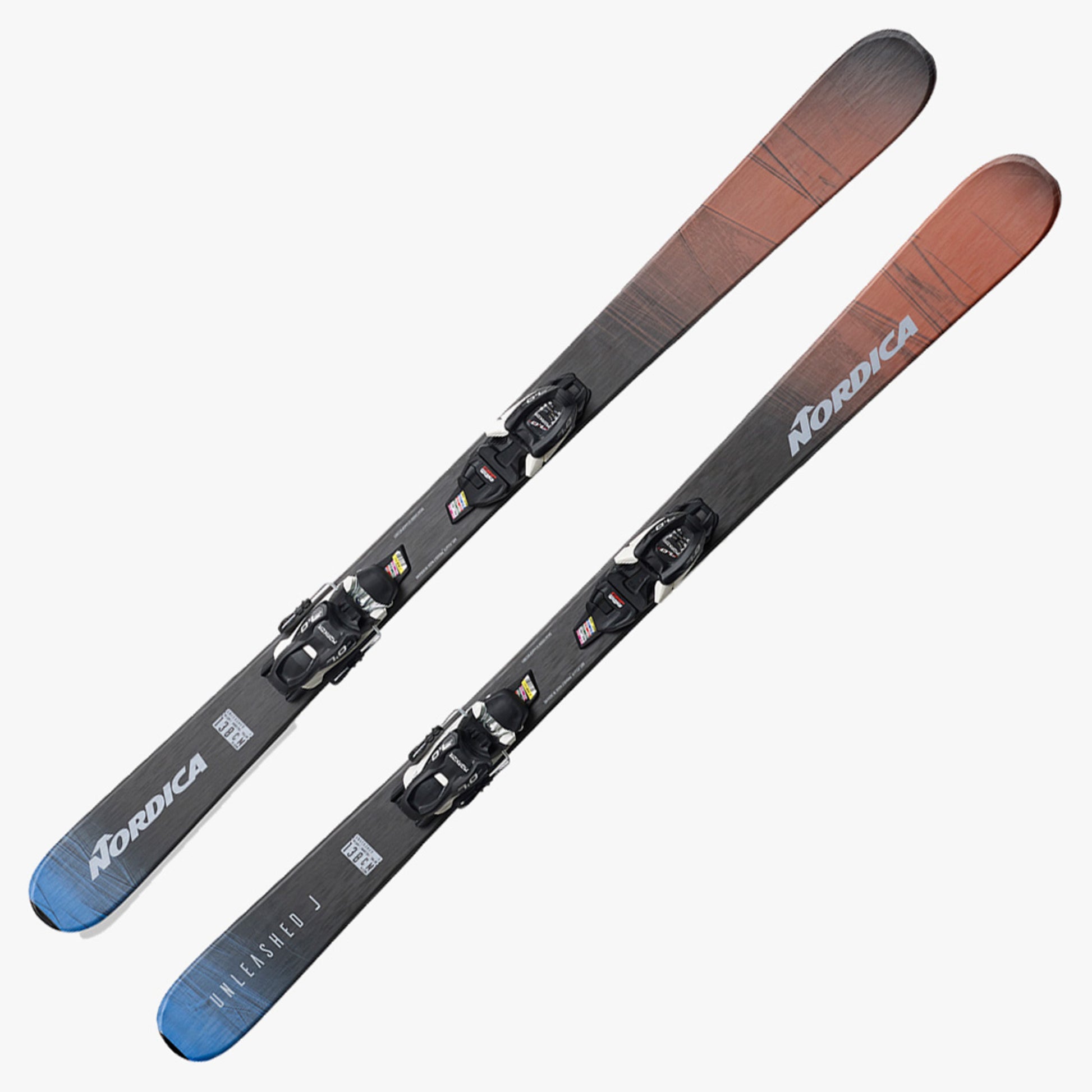 2024 Nordica Unleashed Junior LEASE Ski w/ Junior 7.0 FDT LEASE Binding - 108