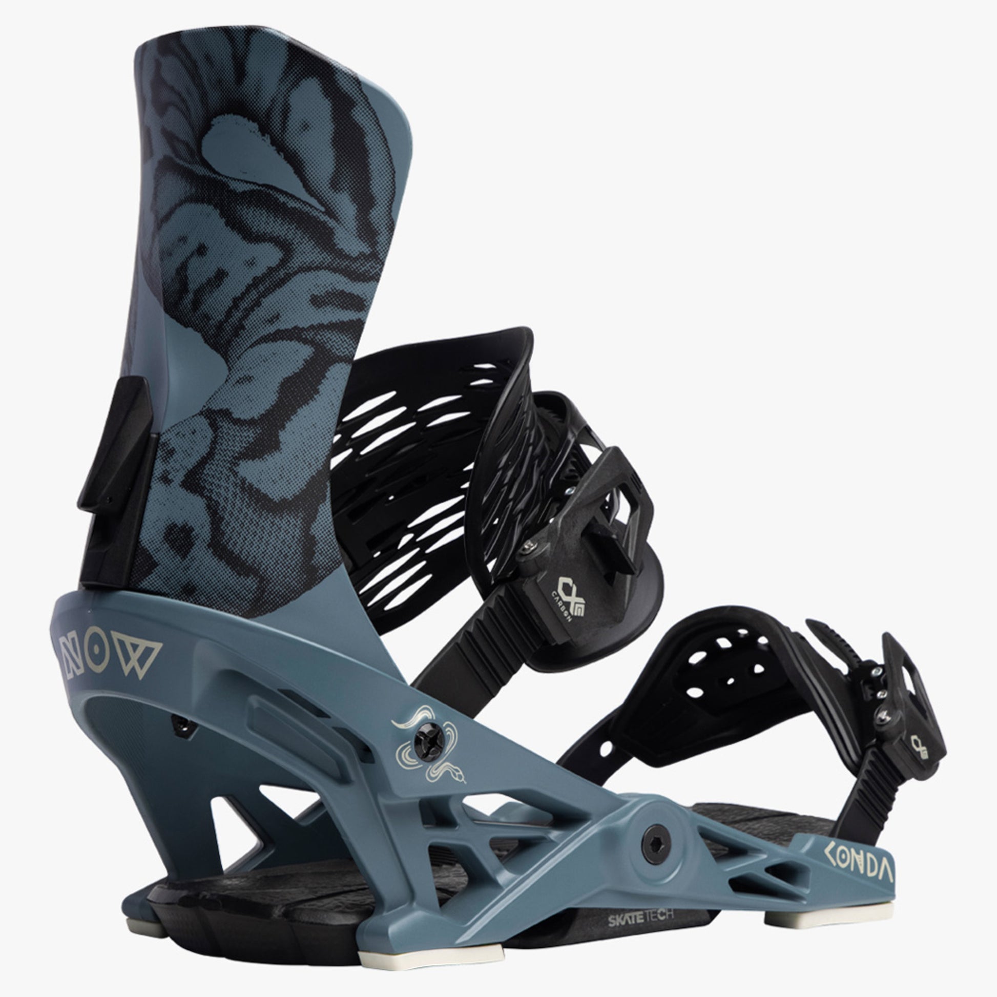 2024 NOW Conda Women's Snowboard Binding - Vintage Blue - M