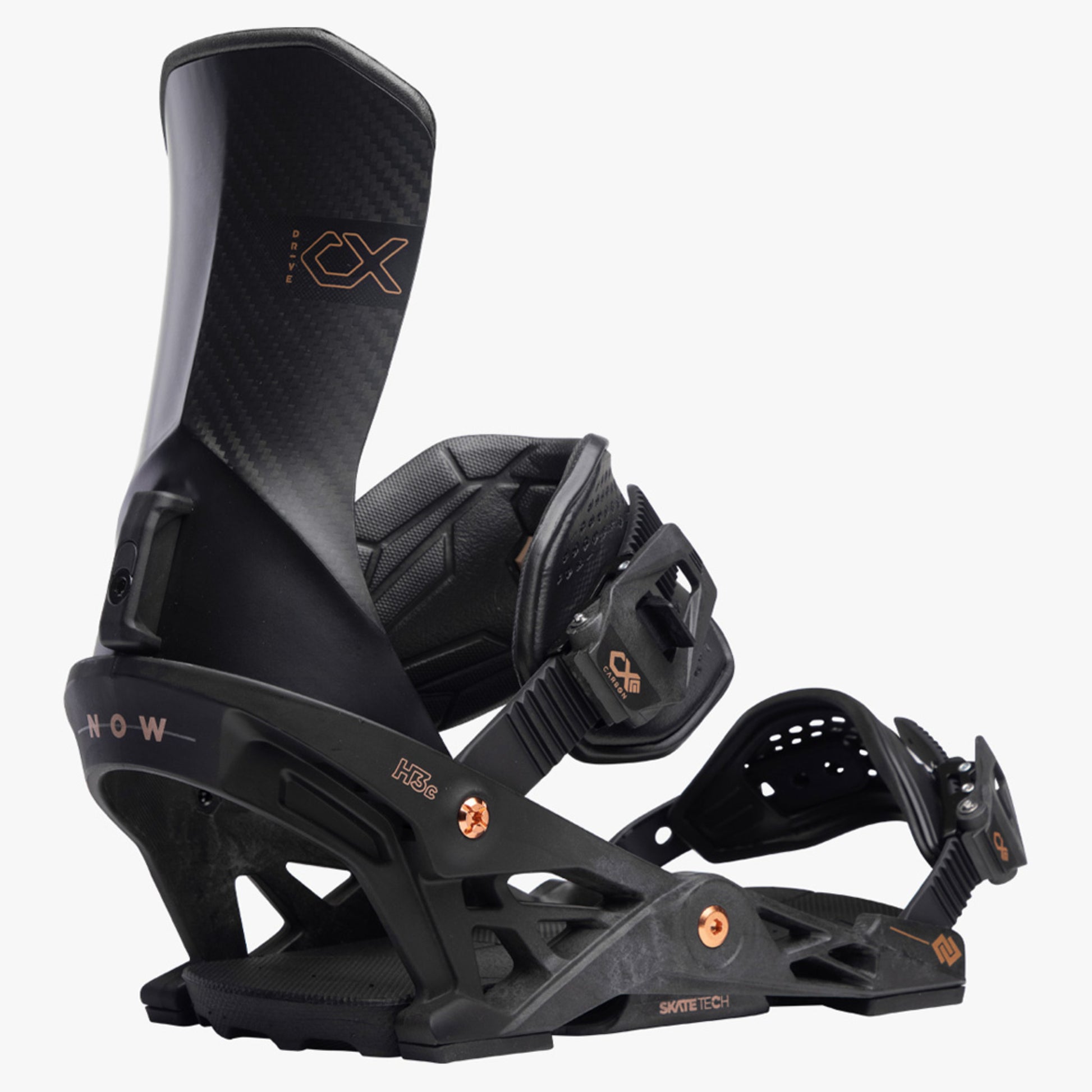 2024 NOW Drive CX Snowboard Binding - Black - L