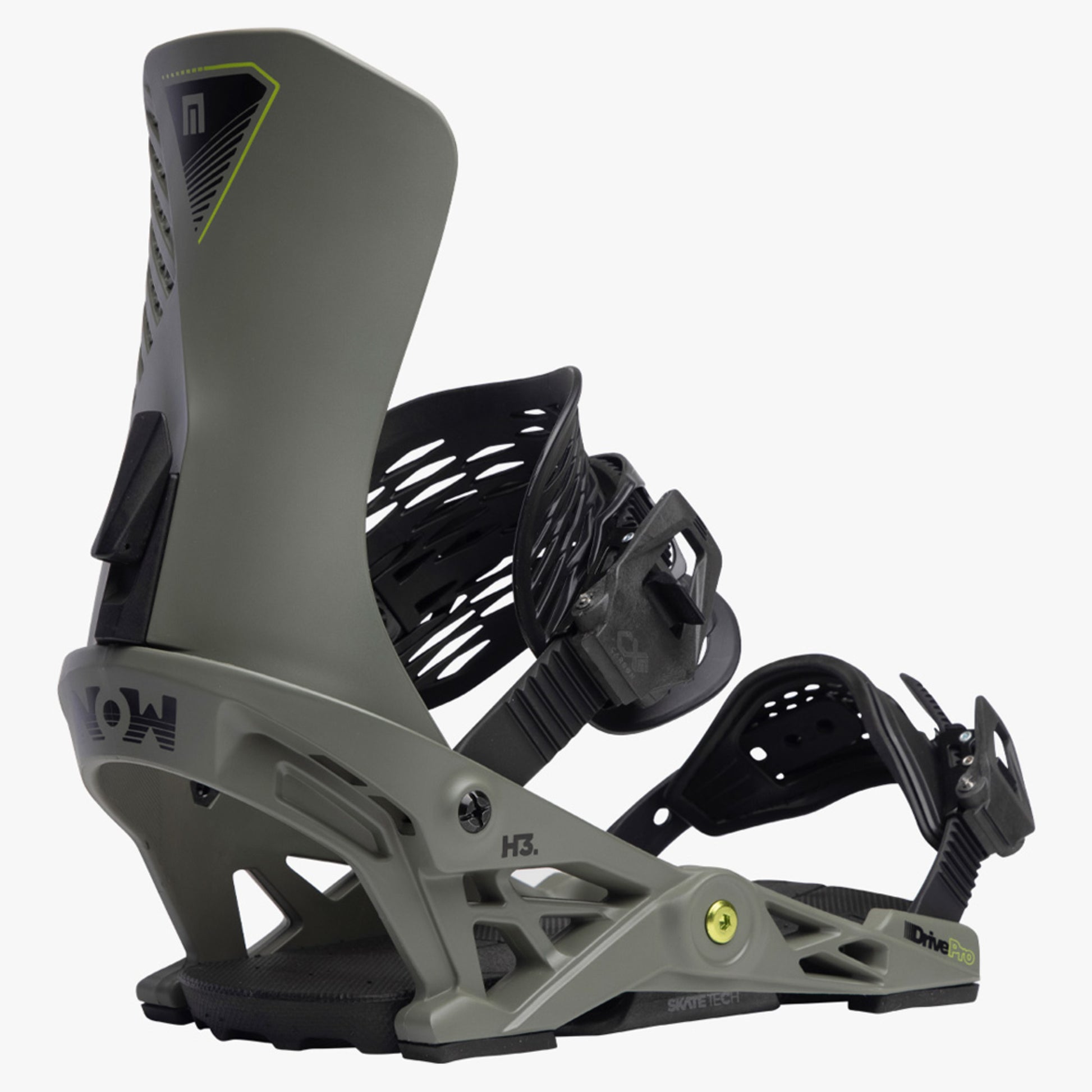 2024 NOW Drive Pro Snowboard Binding - Forest - L