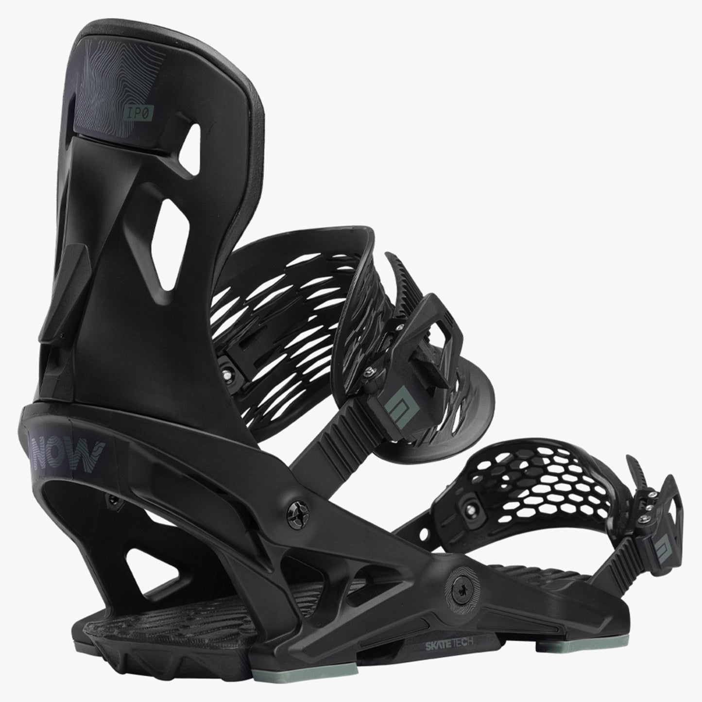 2024 NOW IPO Snowboard Binding - Black - L
