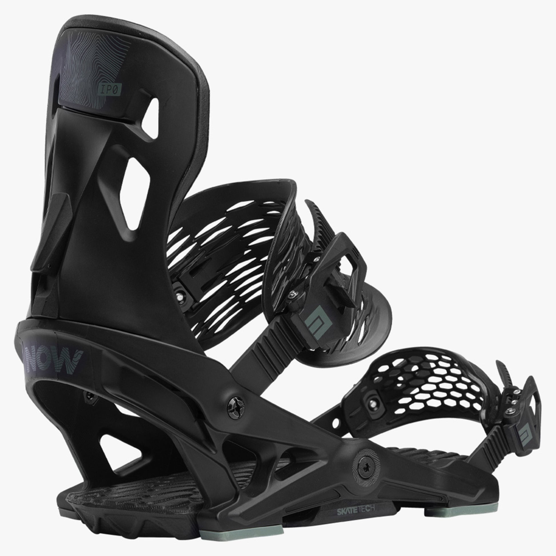 2024 NOW IPO Snowboard Binding - Black - L