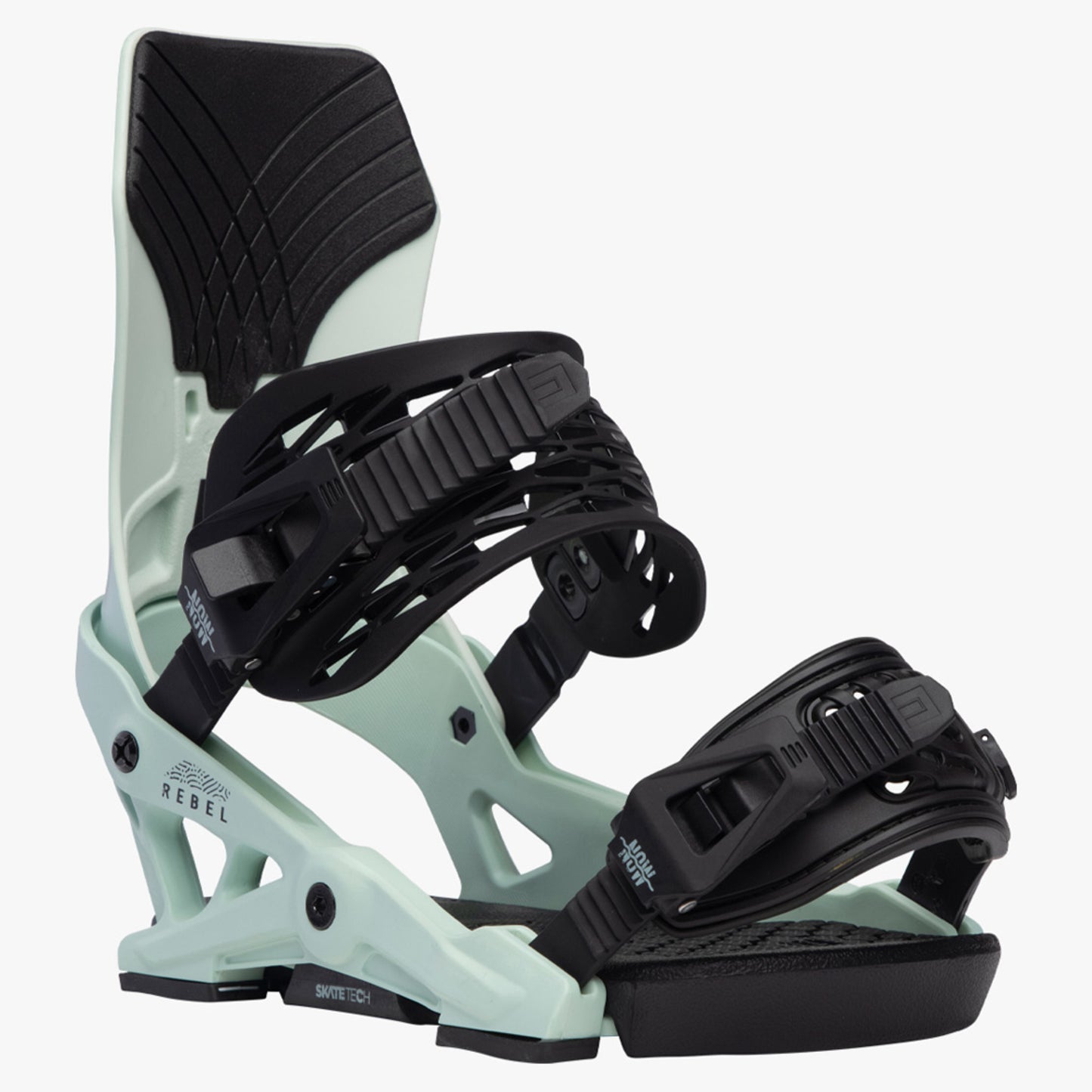 2024 NOW Rebel Women's Snowboard Binding - Peppermint - M