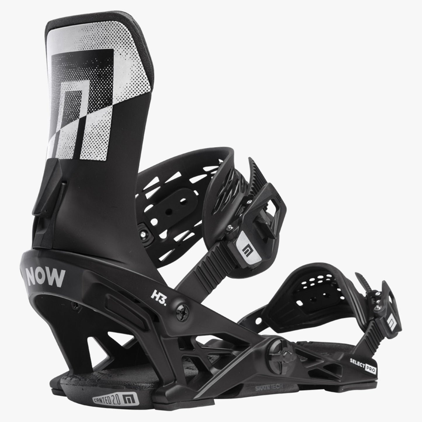 2024 NOW Select Pro Snowboard Binding - Black - L