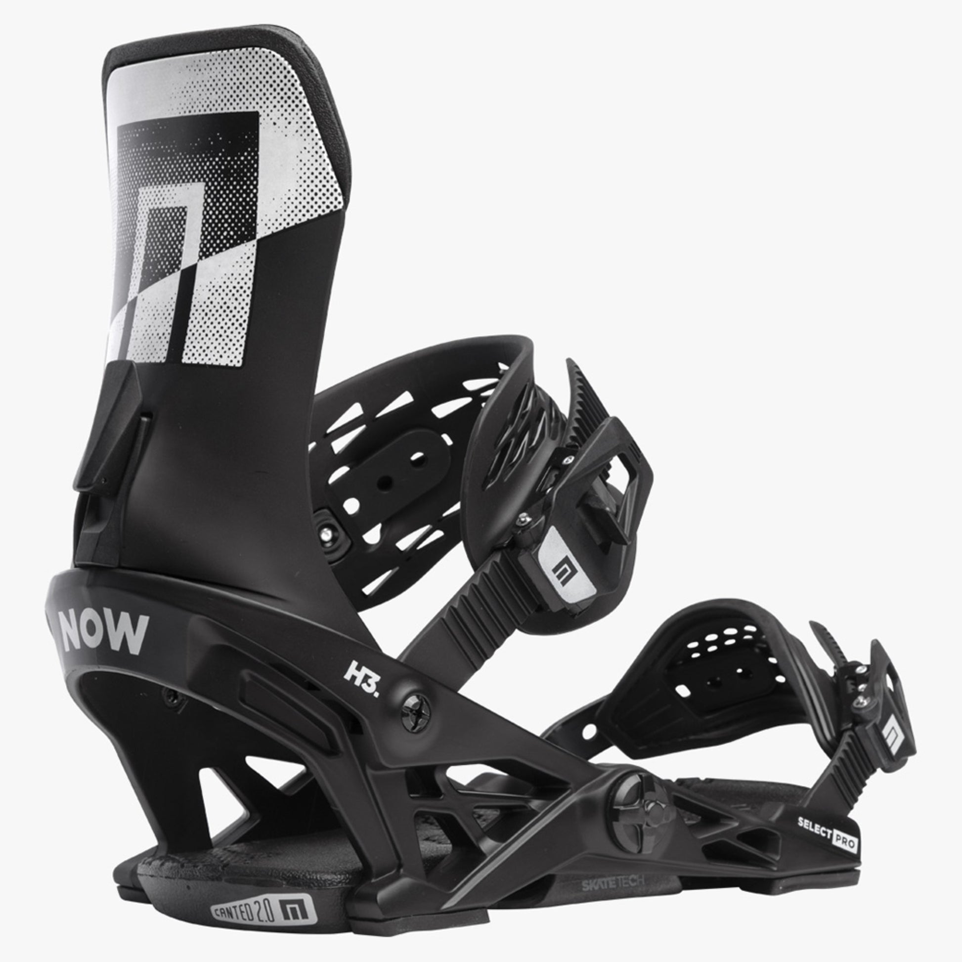 2024 NOW Select Pro Snowboard Binding - Black - L