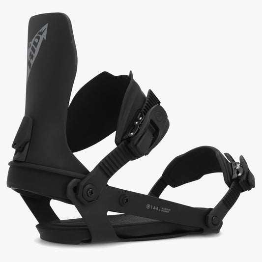 2024 Ride A-6 Snowboard Bindings - Black - L