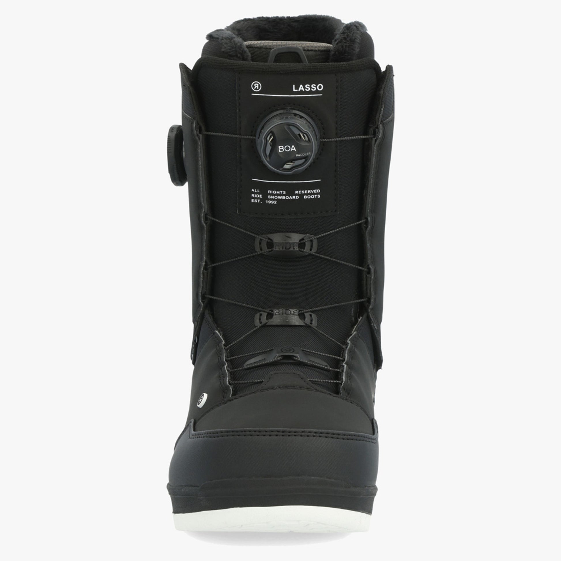 2024 Ride Lasso Snowboard Boots - Black - 13
