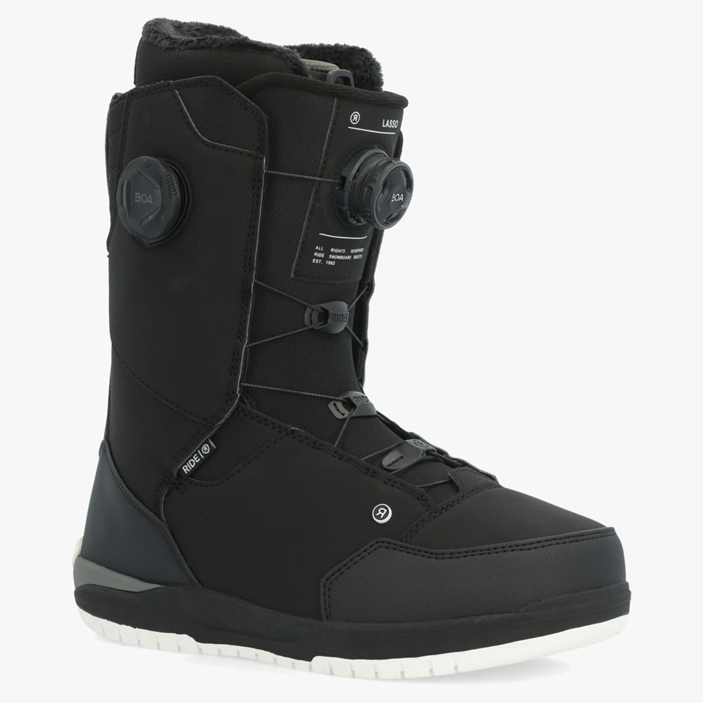 2024 Ride Lasso Snowboard Boots - Black - 13