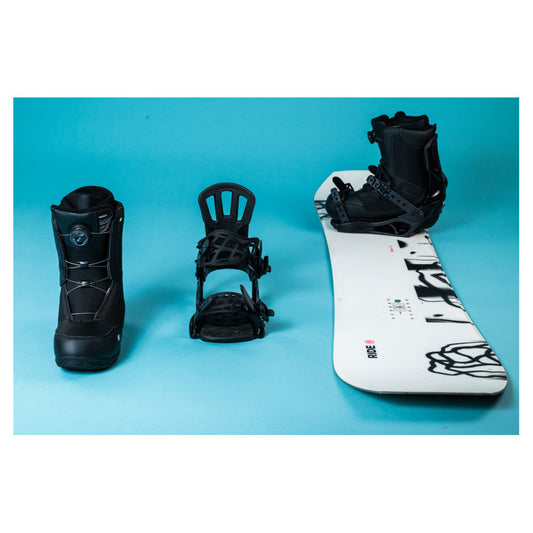2024 Ride Twinpig Snowboard w Boots and Bindings