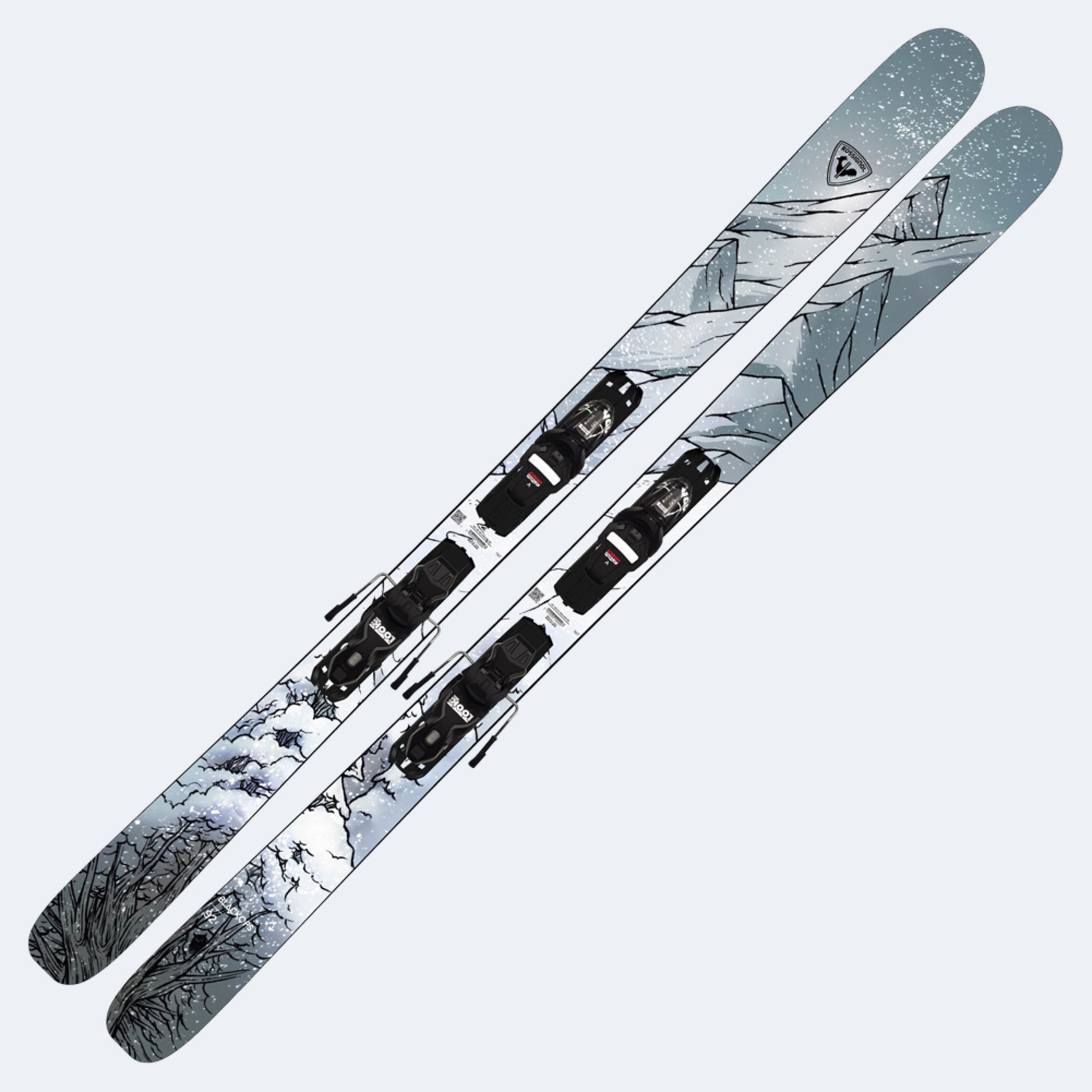 2024 Rossignol Blackops 92 Skis w/ Xpress 11 GW Bindings