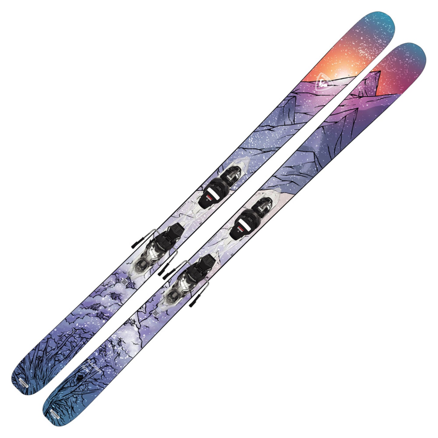 2024 Rossignol Blackops 92 Women's Skis w/ Xpress 11 GW Bindings - 166