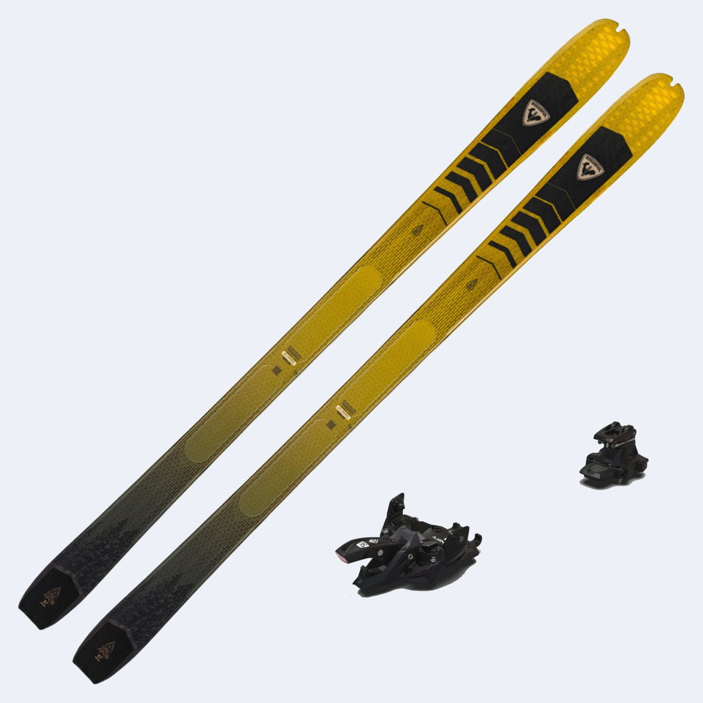 2024 Rossignol Escaper 87 Nano Touring Skis with Marker Alpinist 12 Bindings