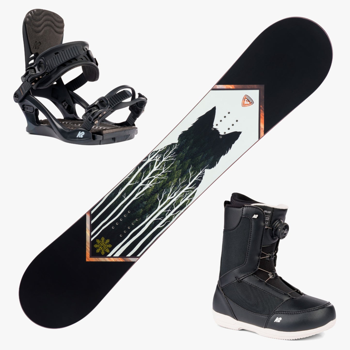 2024 Rossignol Myth Women's Snowboard w/ Boots and Bindings