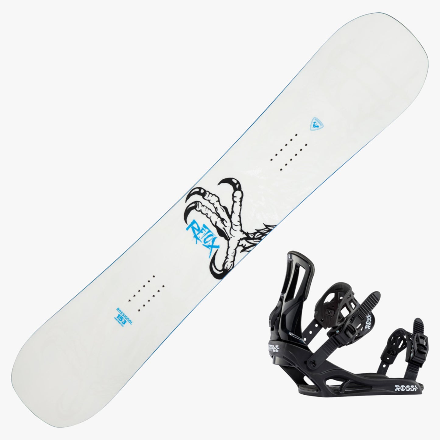 2024 Rossignol Retox Snowboard w/ Rossignol Battle Bindings