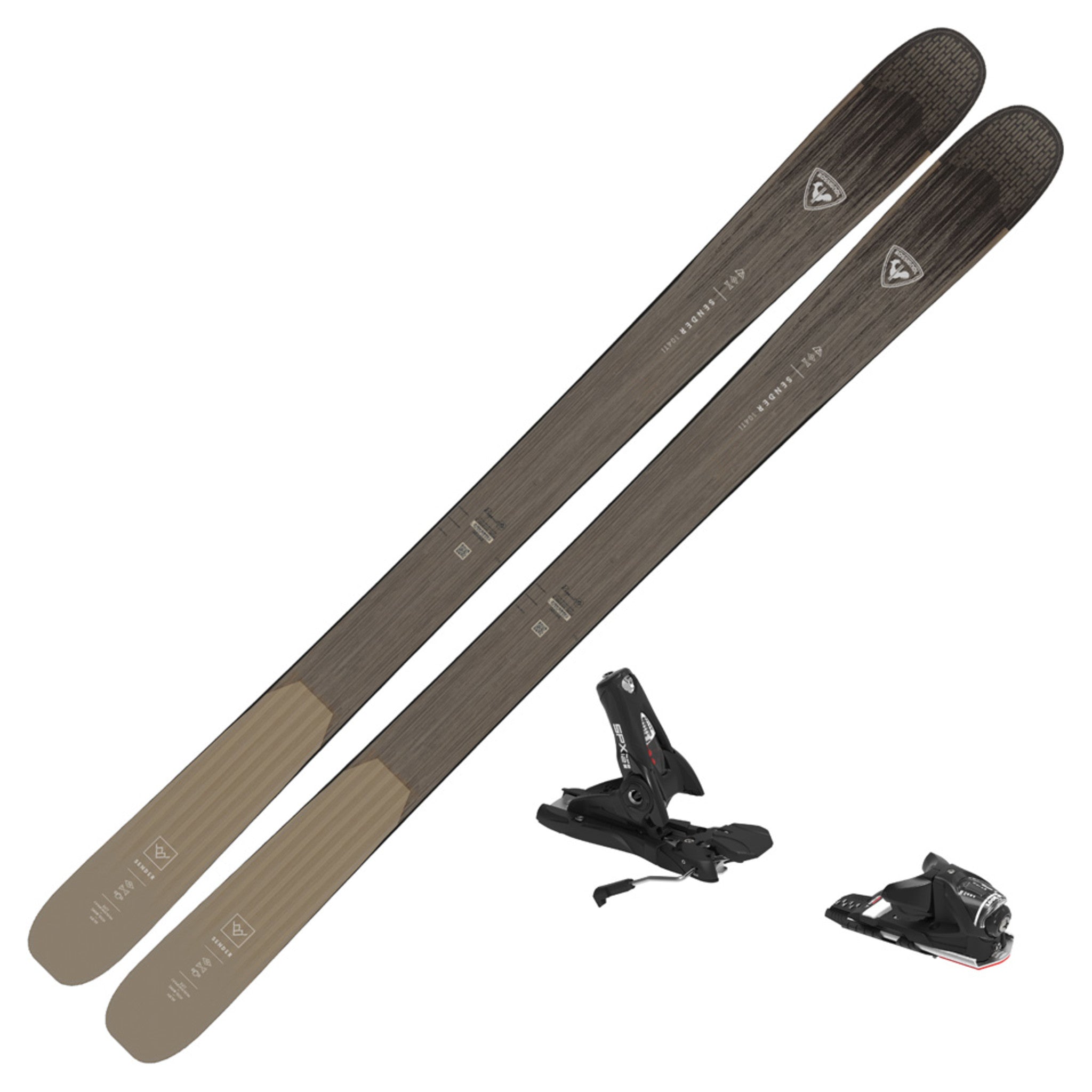 2024 Rossignol Sender 104 Ti DEMO Skis w/ SPX 12 DEMO Bindings Ski