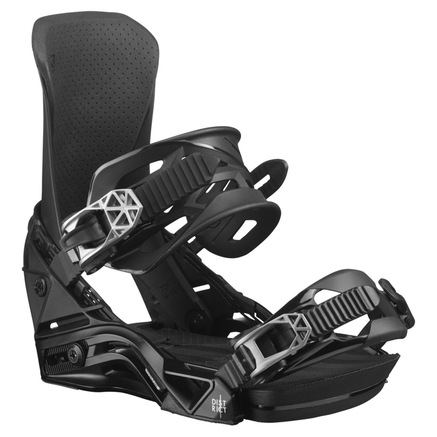 2024 Salomon District Snowboard Bindings - WHITE - S