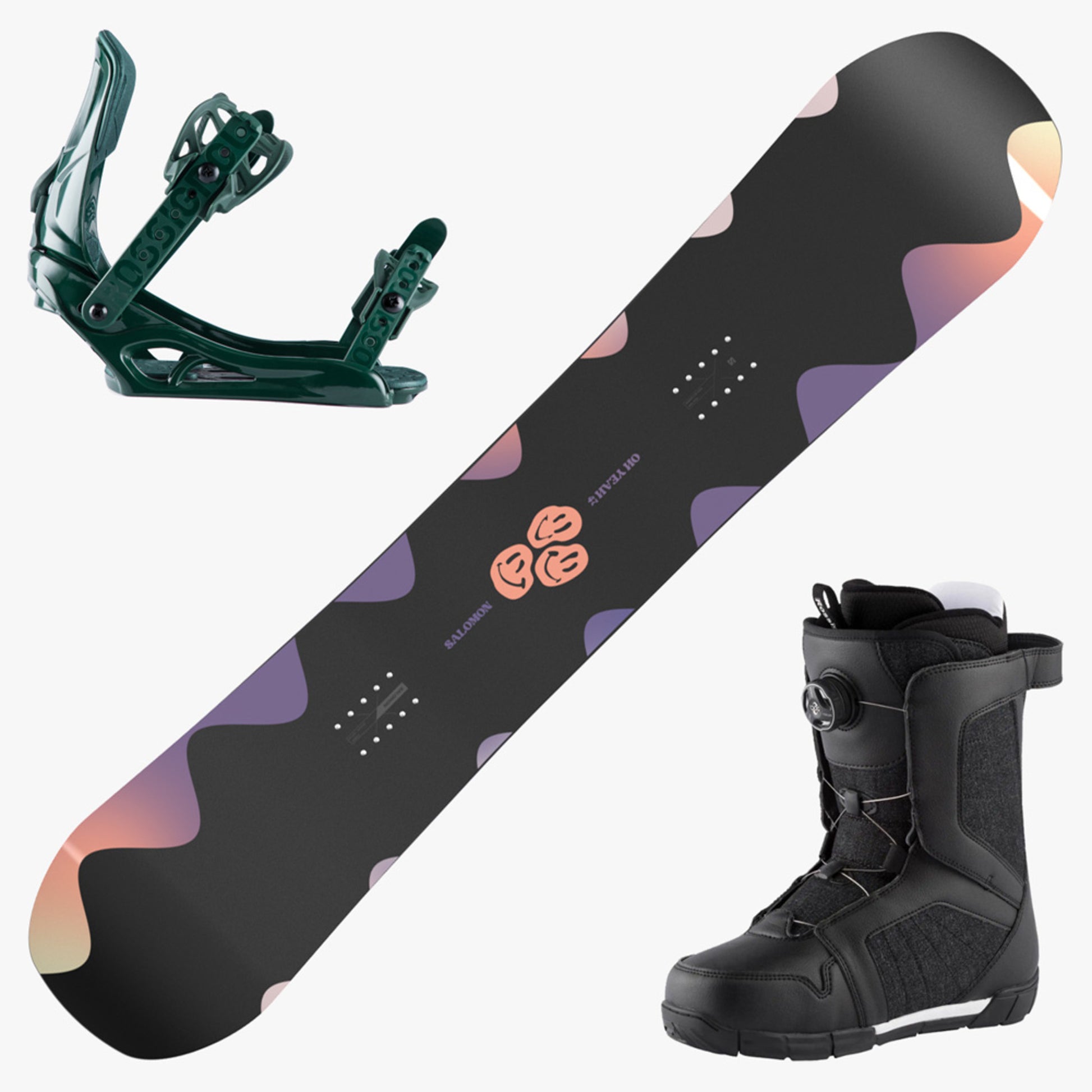 2024 Salomon Oh Yeah Women's Snowboard w/ Boots and Bindings