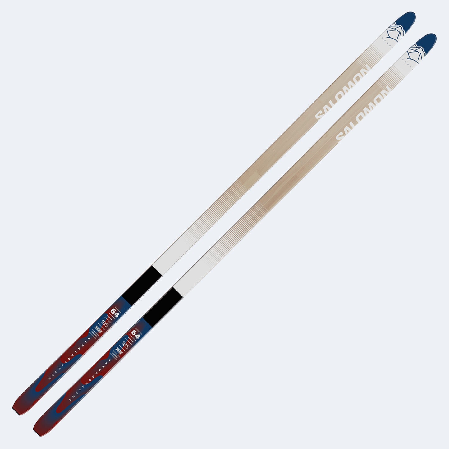 2024 Salomon Outback 64 Positrack Cross Country Skis