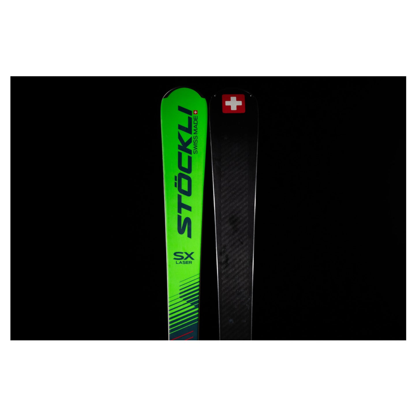 2024 Stockli Laser SX Skis w/ SRT 12 Bindings Ski Essentials