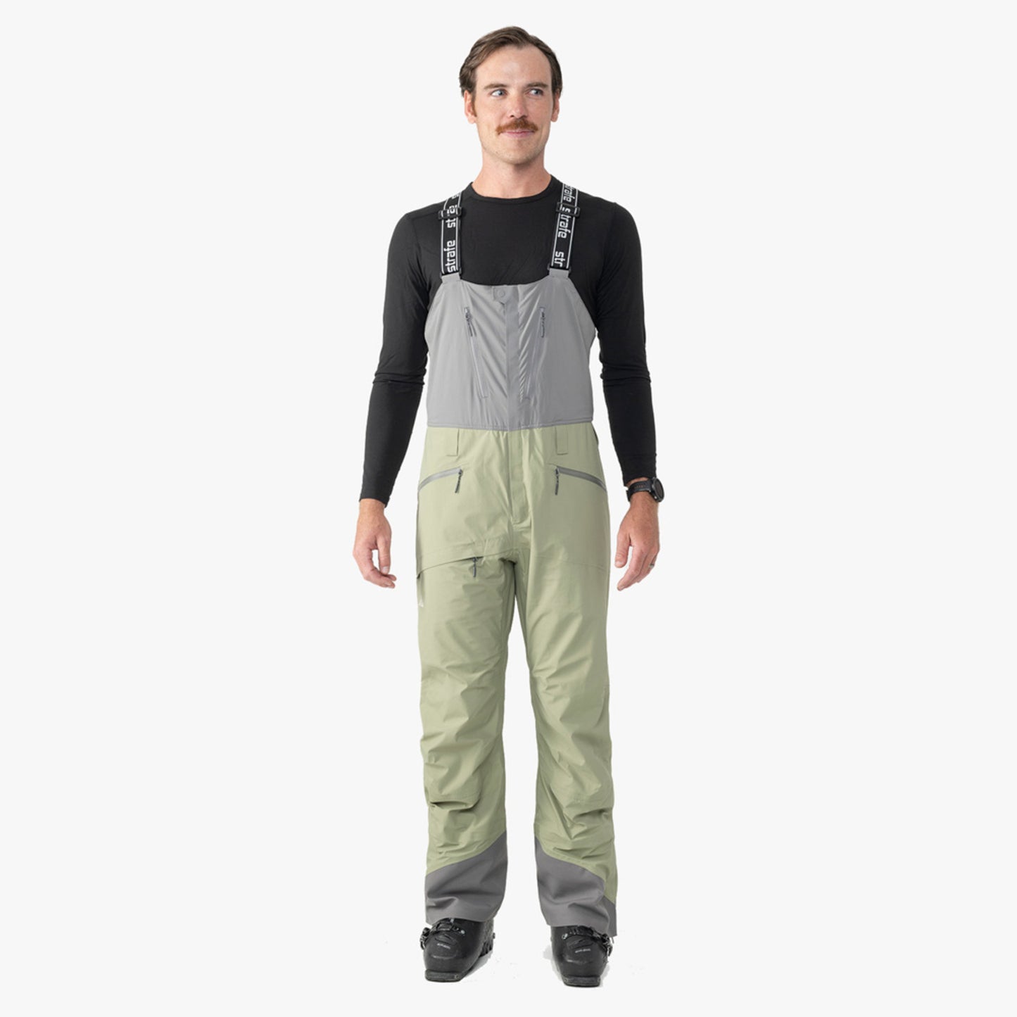 2024 Strafe Nomad Men's Bib - Charcoal - XXL