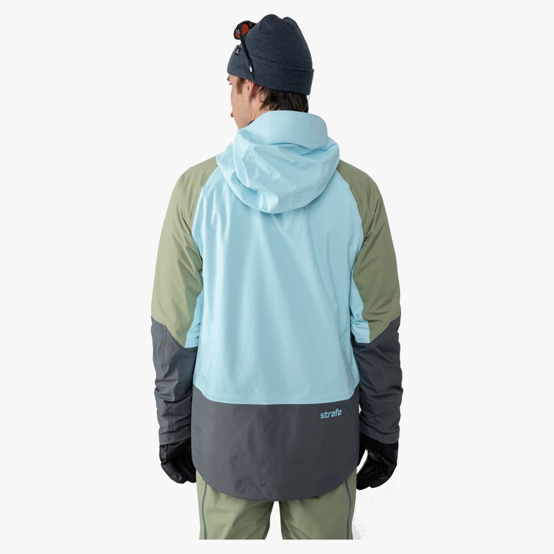 2024 Strafe Nomad Men's Jacket - Arctic Blue - XXL