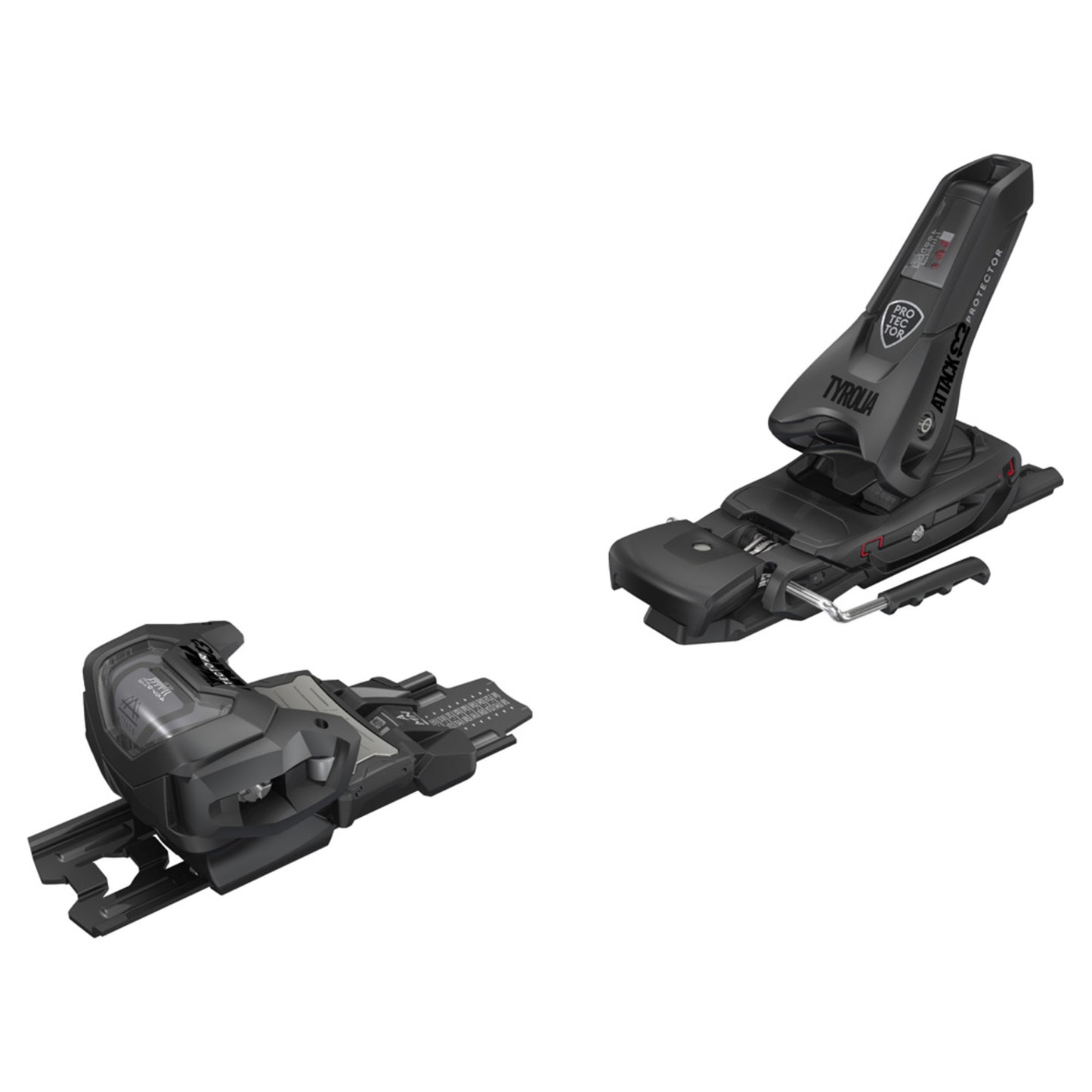2024 Tyrolia Protector Attack 13 MN Bindings - MATTE BLACK - 110mm