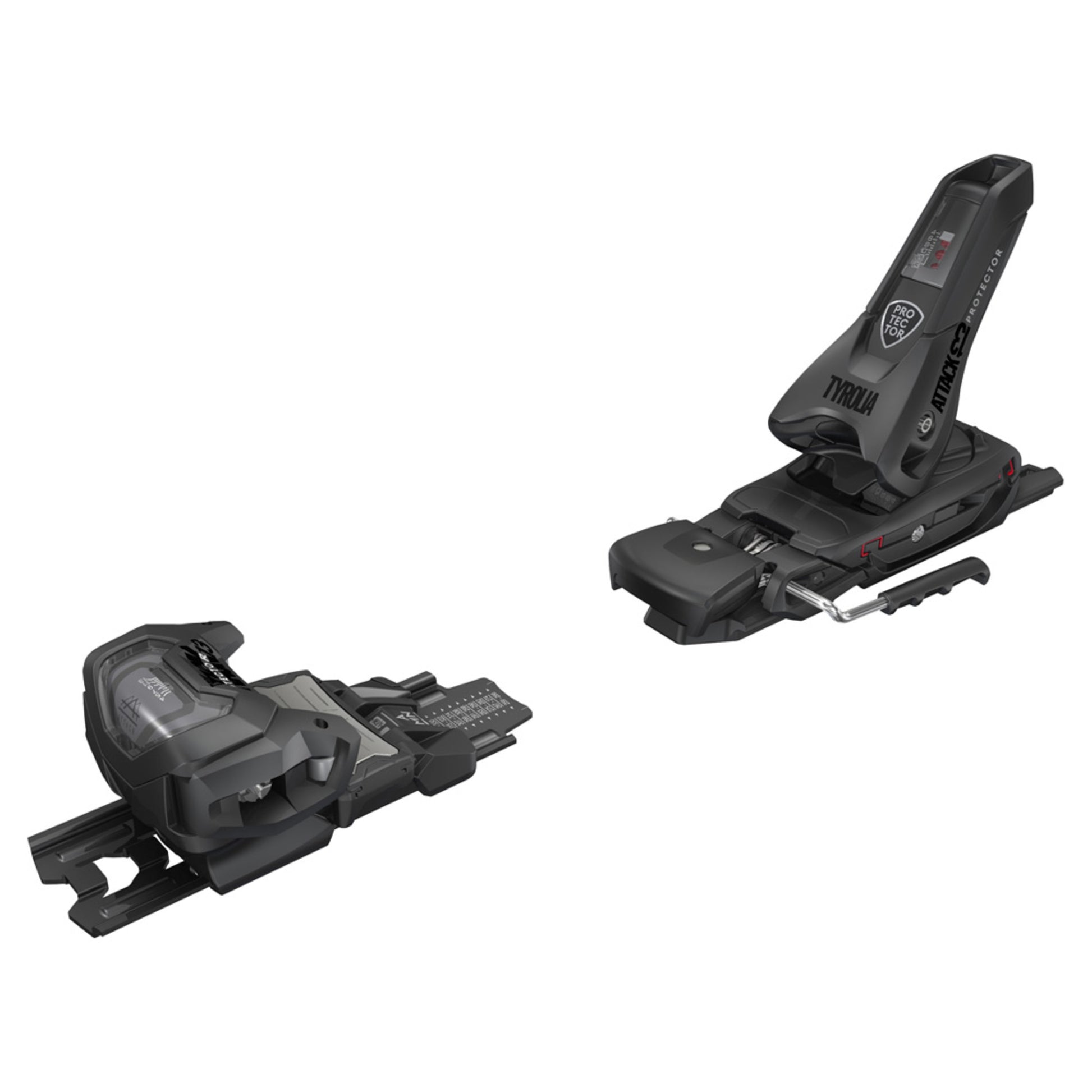 2024 Tyrolia Protector Attack 13 MN Bindings - MATTE BLACK - 110mm