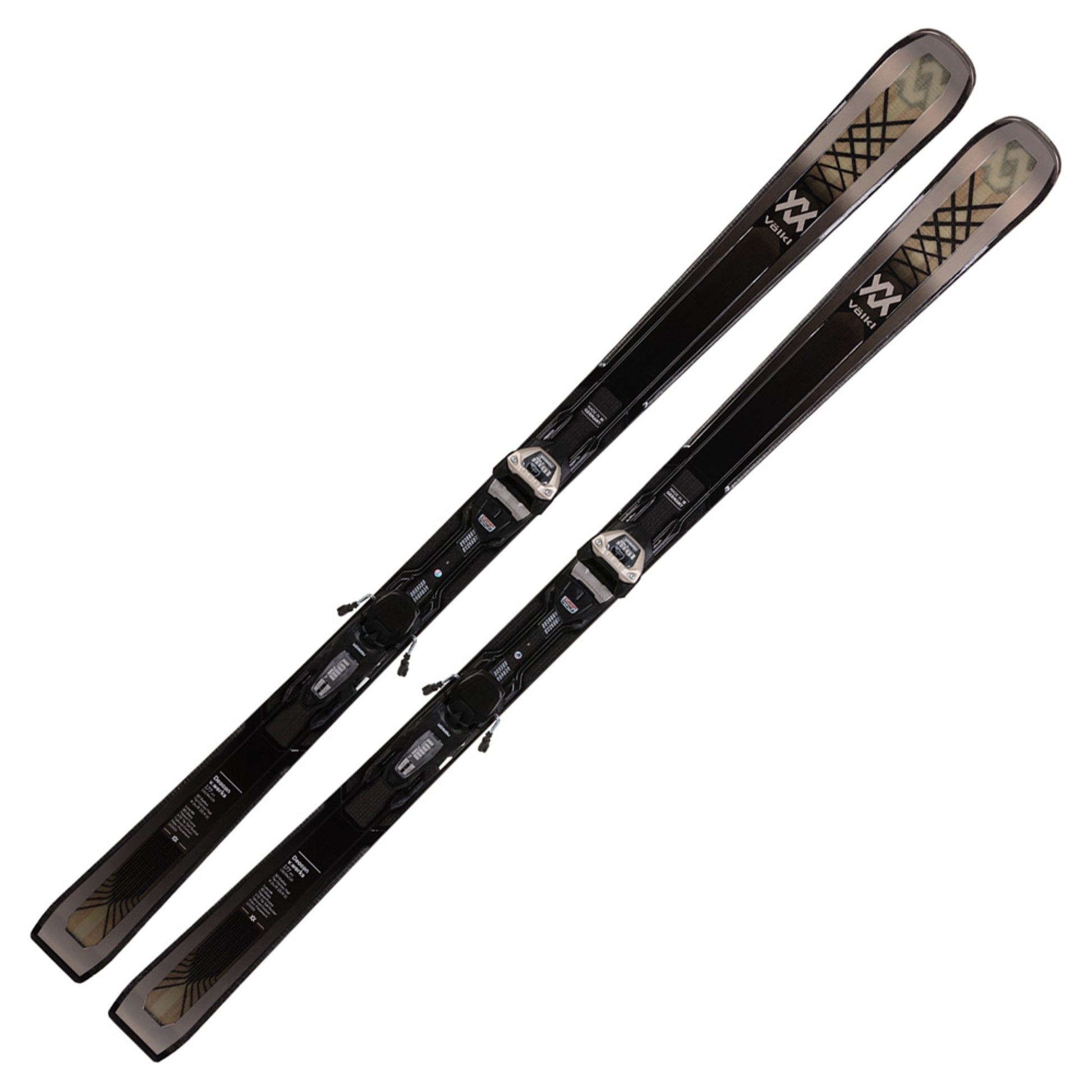 2024 Volkl Deacon V-Werks Skis w/ Lowride XL 13.0 FR V-Werks GW Bindings - 182