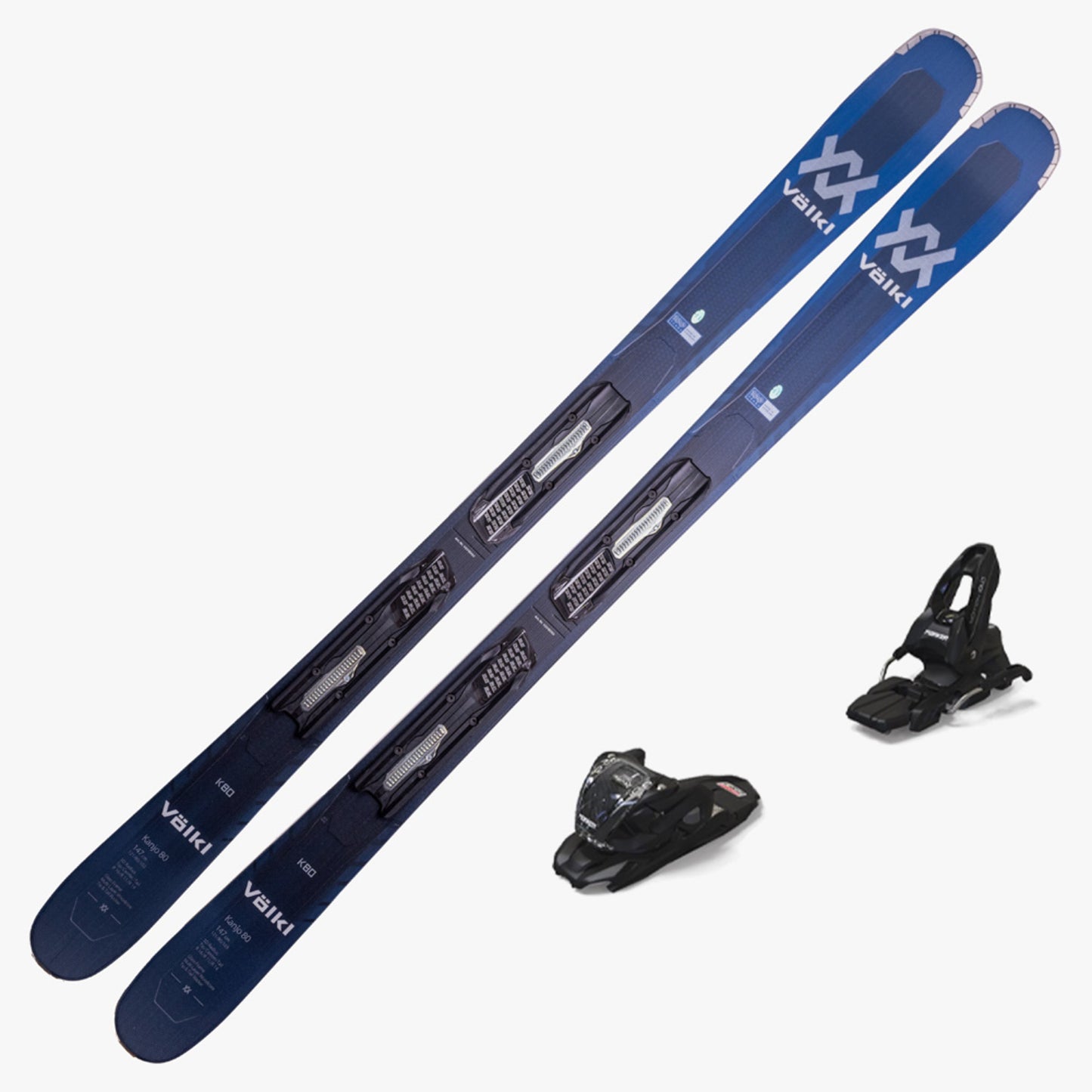 2024 Volkl Kanjo 80 Ski w/ VMotion 10 GW Bindings - 168