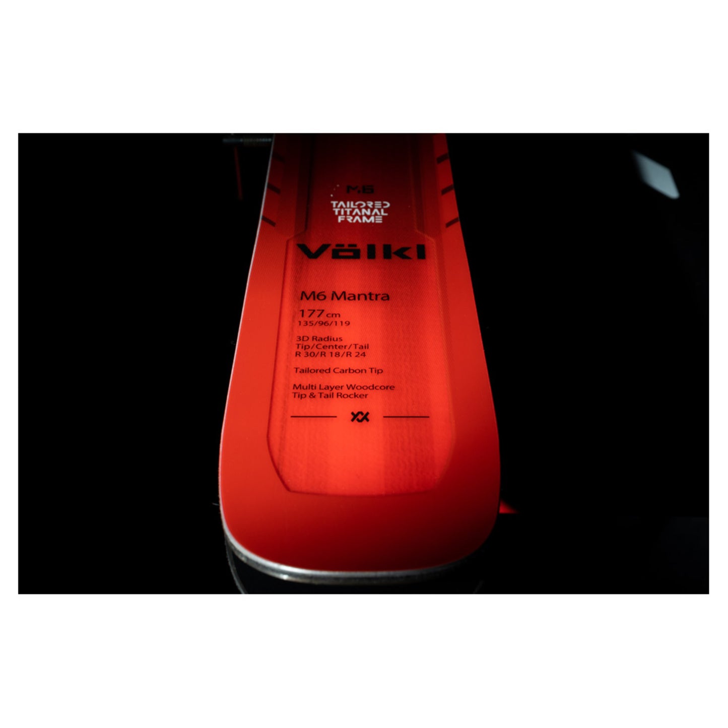 2024 Volkl M6 Mantra Skis w/ Tyrolia Attack 14 Bindings