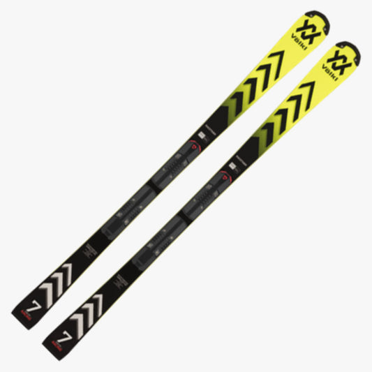 2024 Volkl Racetiger GSL R JR Skis W/ Plate - 118