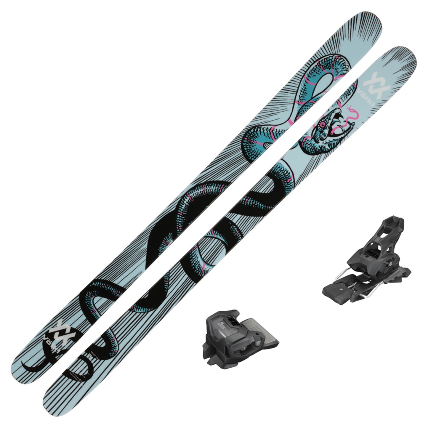 2024 Volkl Revolt 104 Skis w/ Tyrolia Attack 14 Bindings - 188