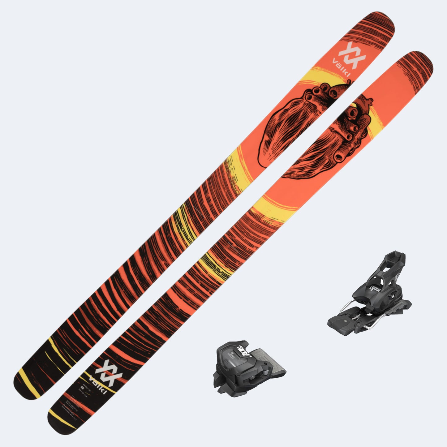 2024 Volkl Revolt 121 Skis with Tyrolia Attack 14 GW Bindings