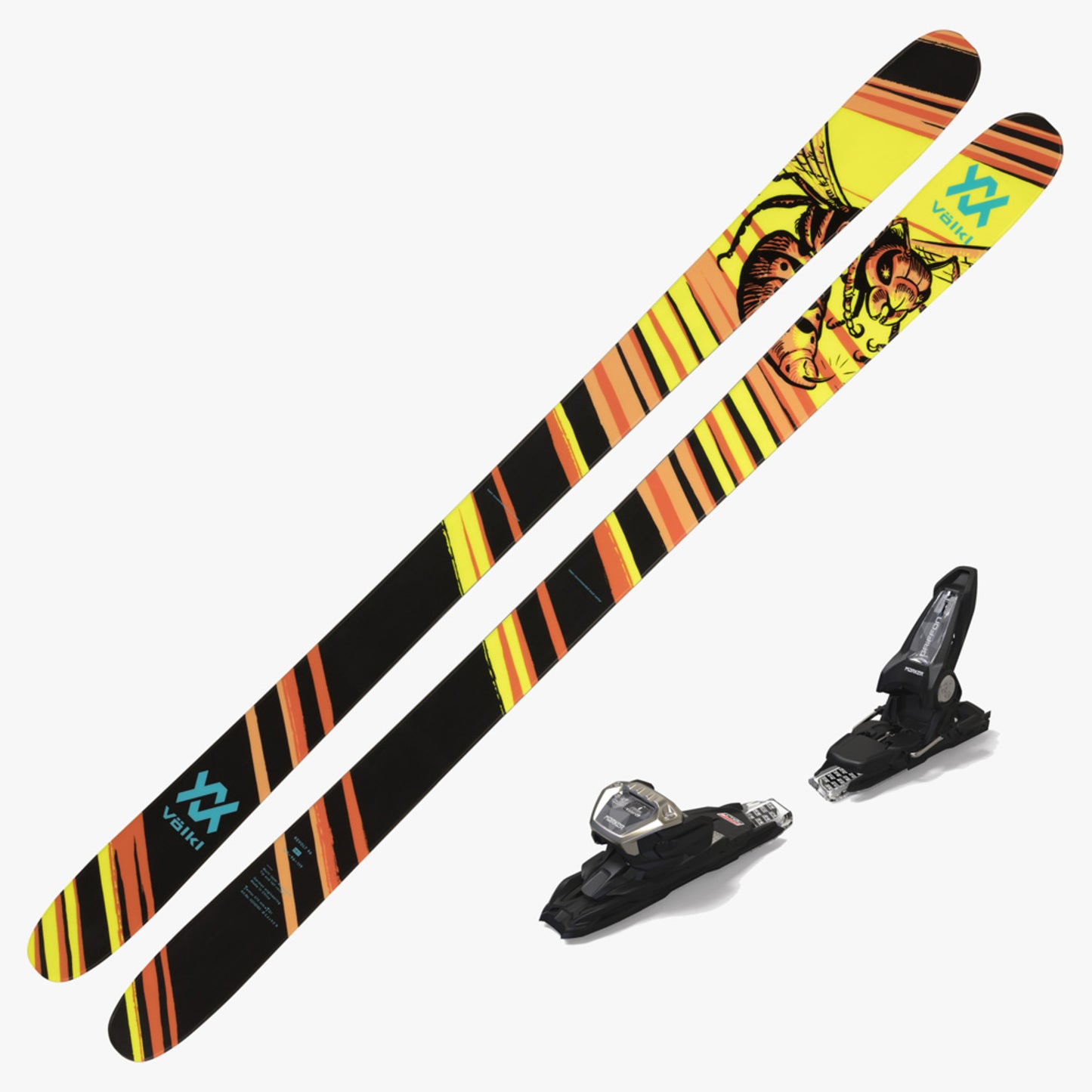 2024 Volkl Revolt 96 DEMO Ski w/ Marker Griffon 13 DEMO Binding - 173