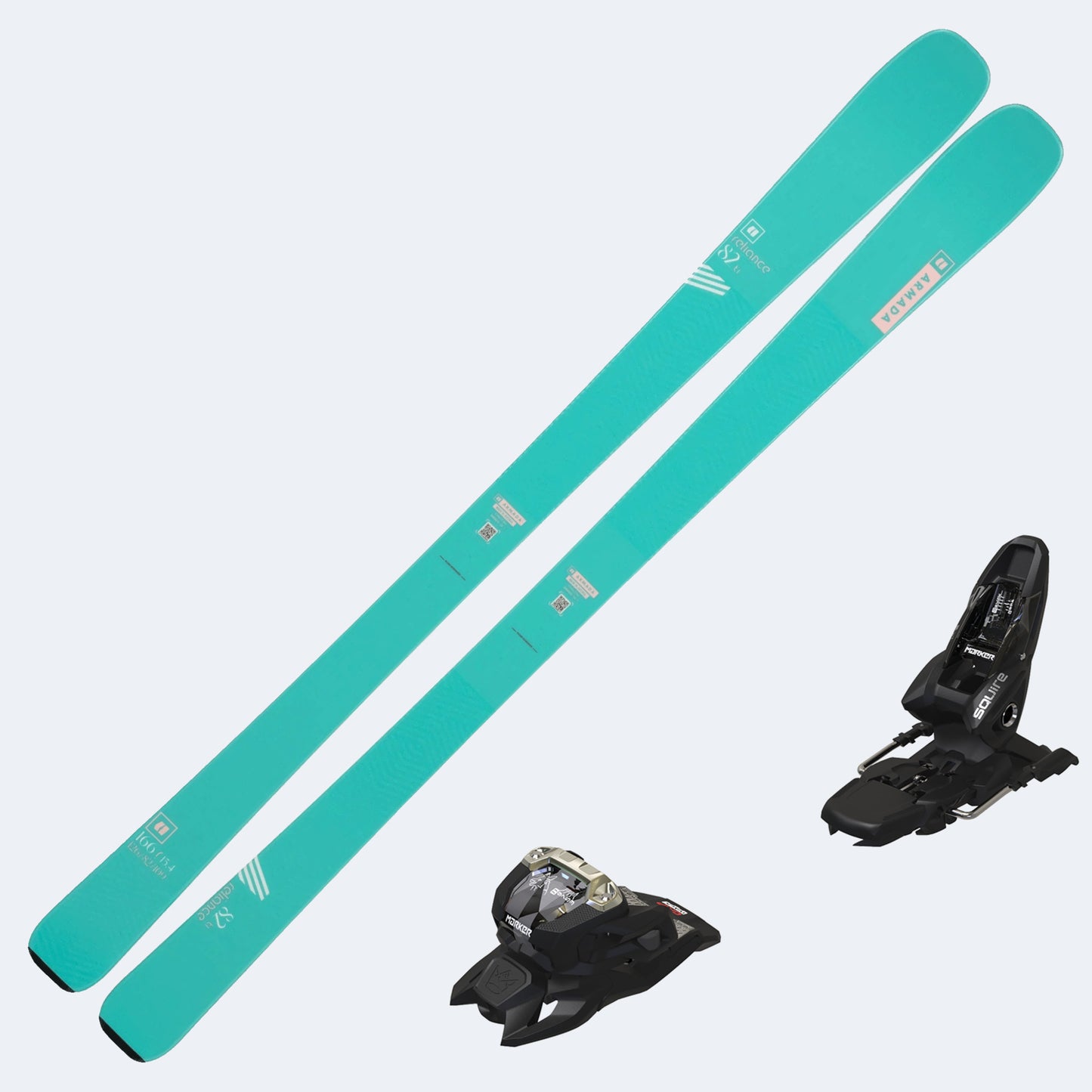 2025 Armada Reliance 82 Ti Women's Skis with Marker Squire 11 Bindings