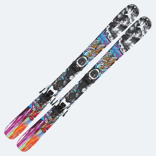 2025 Atomic Bent JR Skis W/ L6 GW Bindings