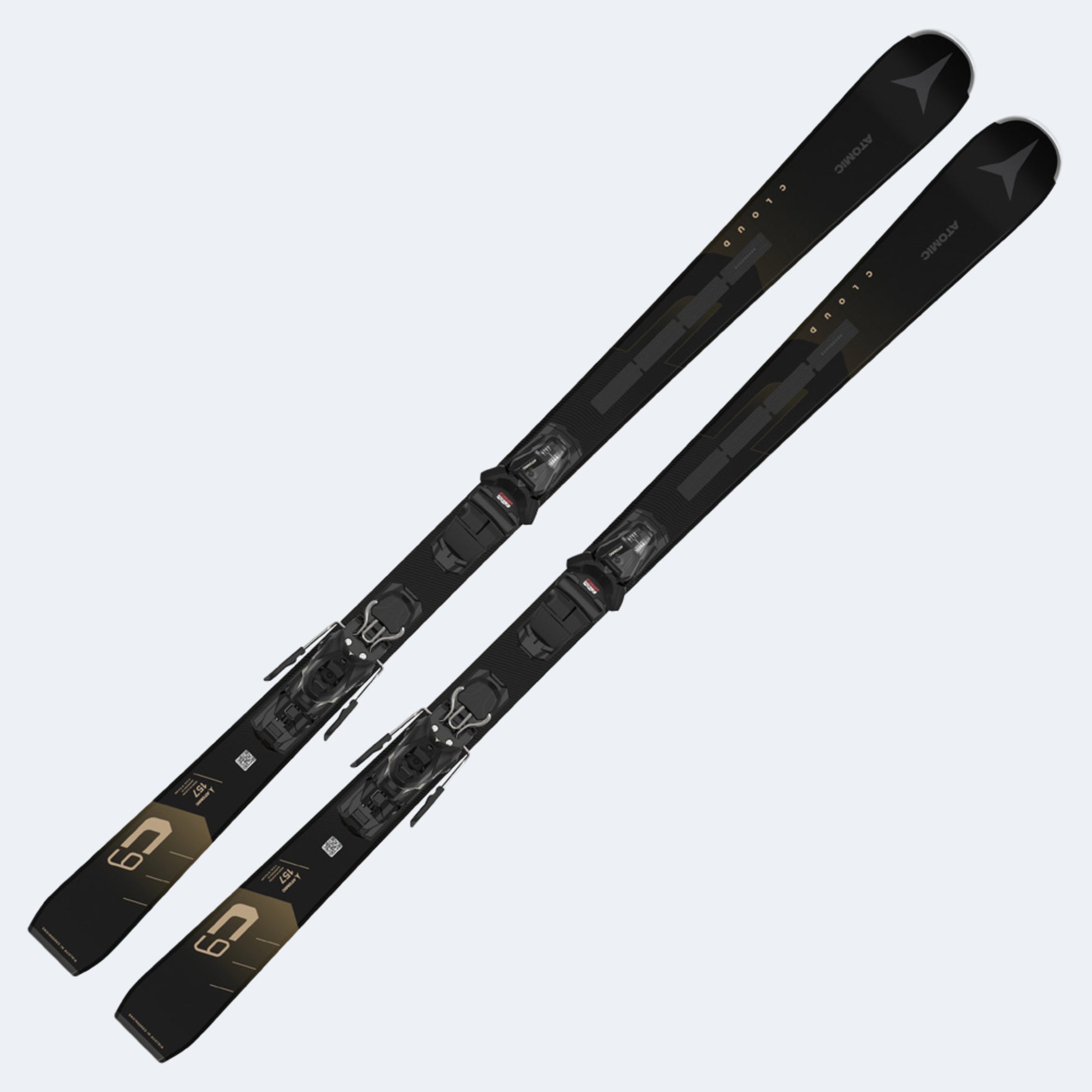 2025 Atomic Cloud C9 Revoshock Light Skis w M 10 GW Bindings