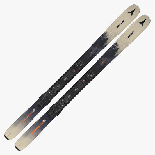 2025 Atomic Maverick 84 Skis W/ M10 GW Bindings - 180