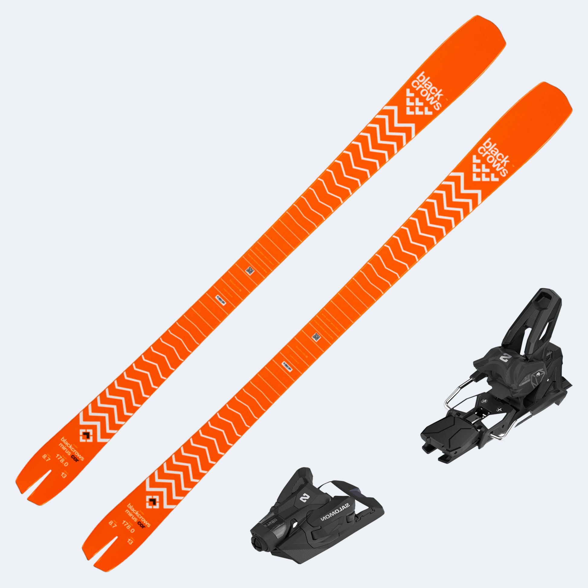 2026 Black Crows Mirus Cor Skis with Salomon Strive 14 GW Bindings