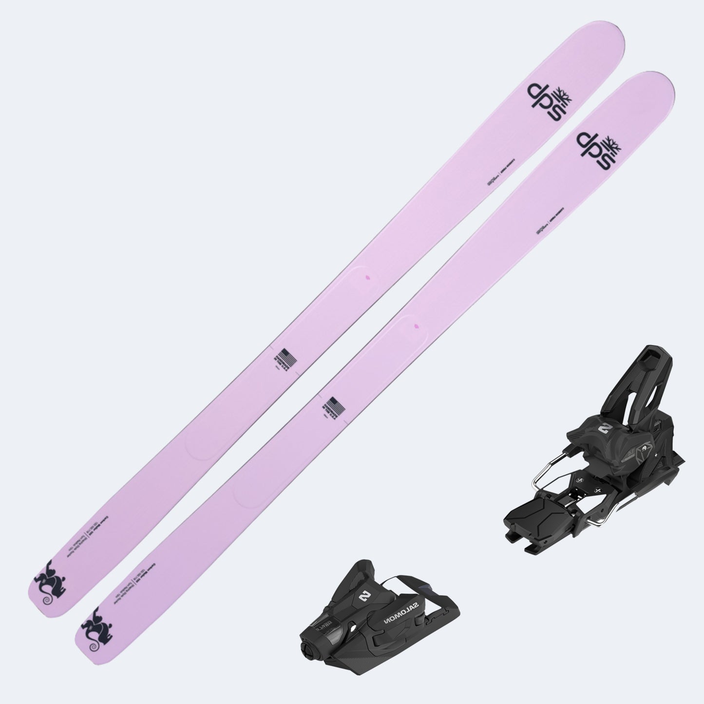 2026 DPS Wailer 100 Skis with Salomon Strive 14 GW Bindings