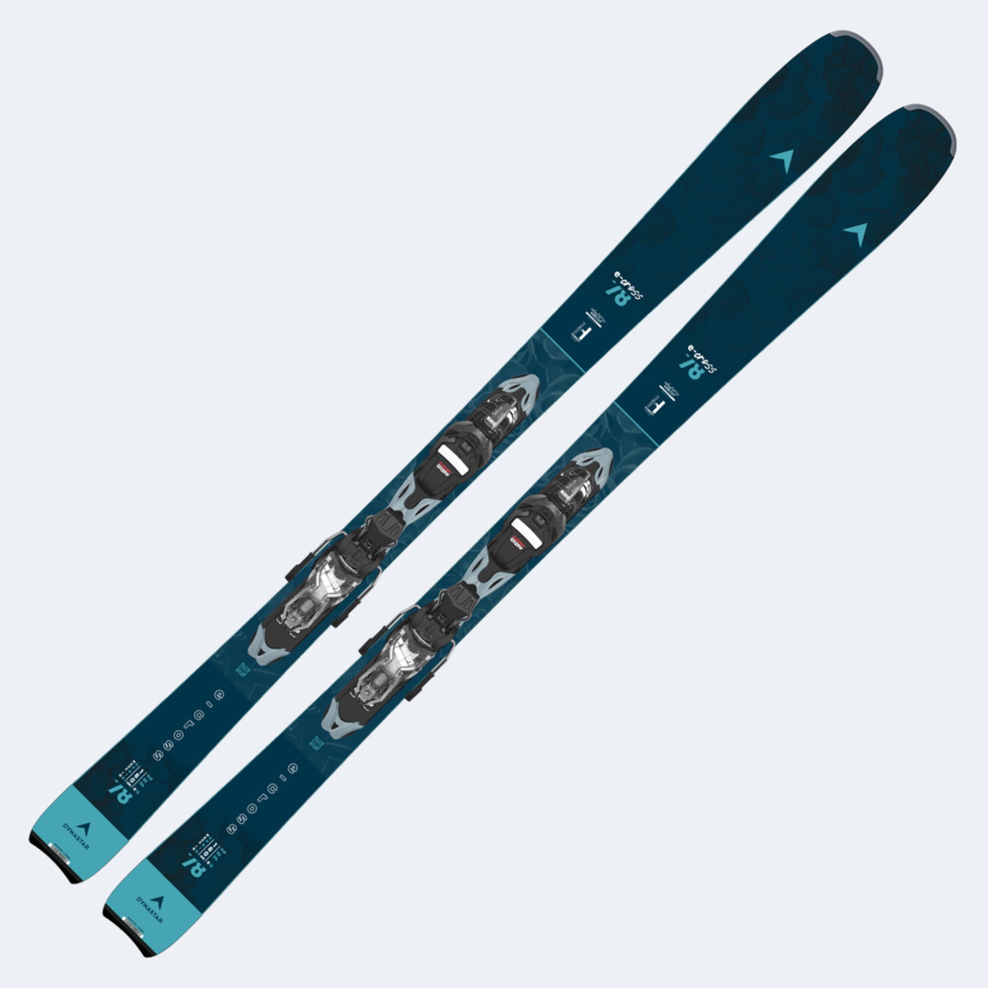 2025 Dynastar E-Cross 78 Women's Skis w/ Xpress 10 GW Bindings