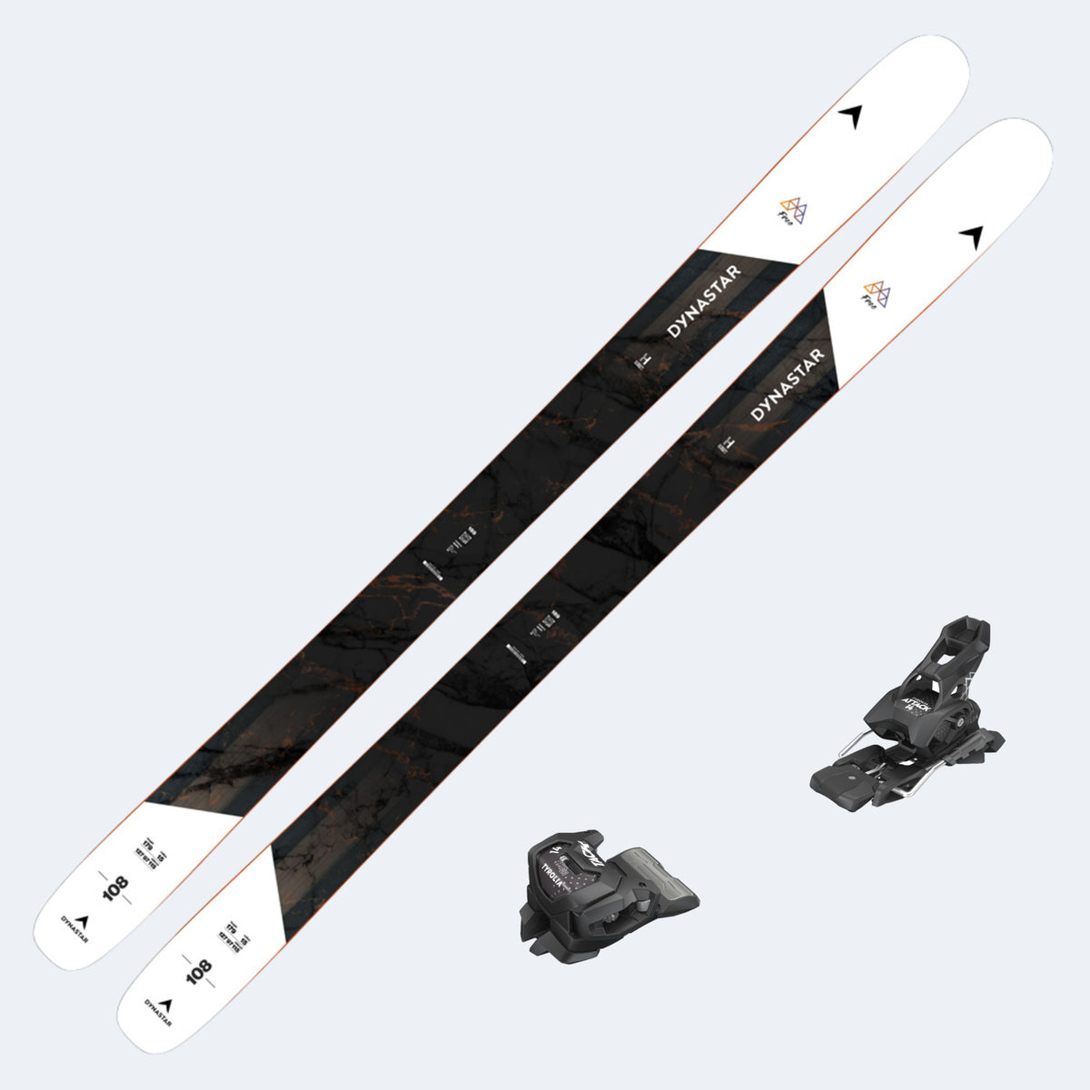 2026 Dynastar M Free 108 Skis with Tyrolia Attack 14 GW Bindings