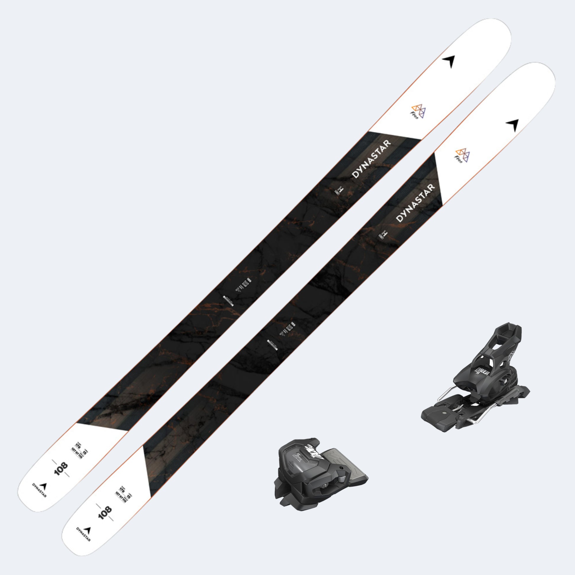 2026 Dynastar M Free 108 Skis with Tyrolia Attack 14 GW Bindings