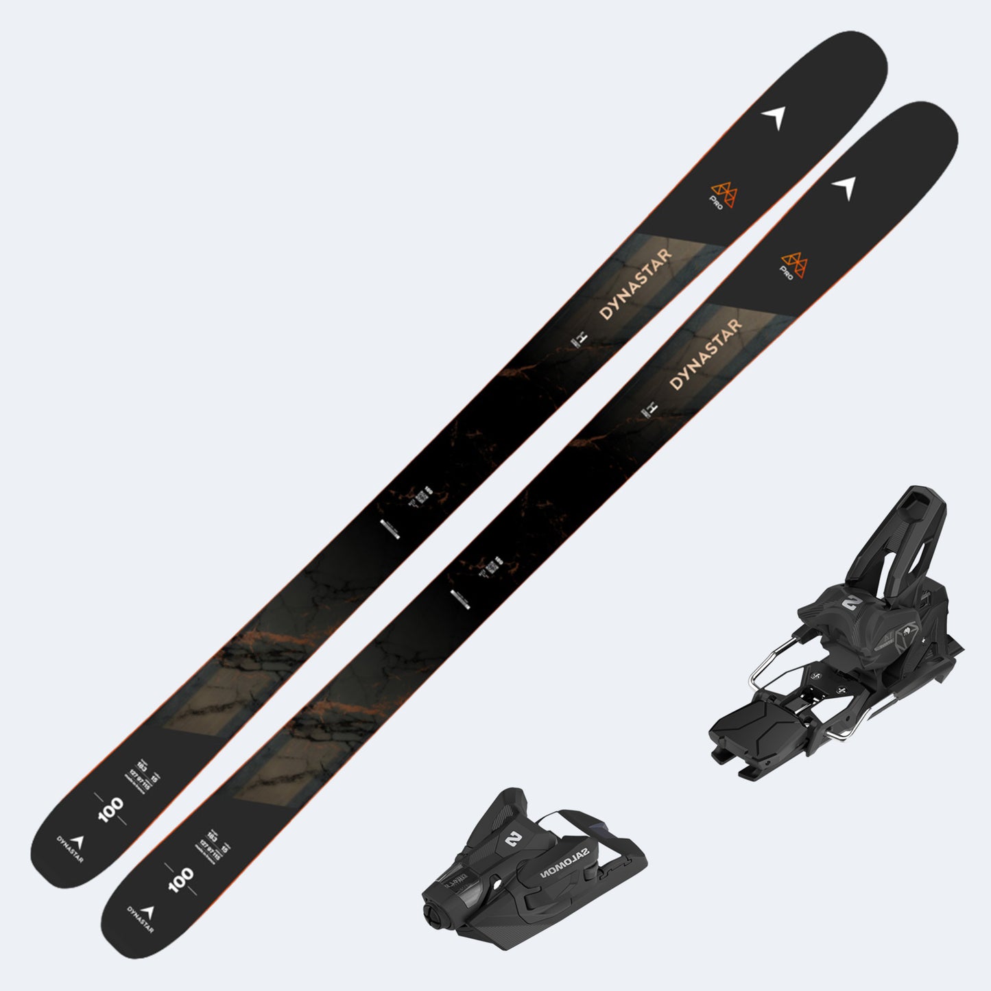 2026 Dynastar M-Pro 100 Ti Skis with Salomon Strive 14 GW Bindings
